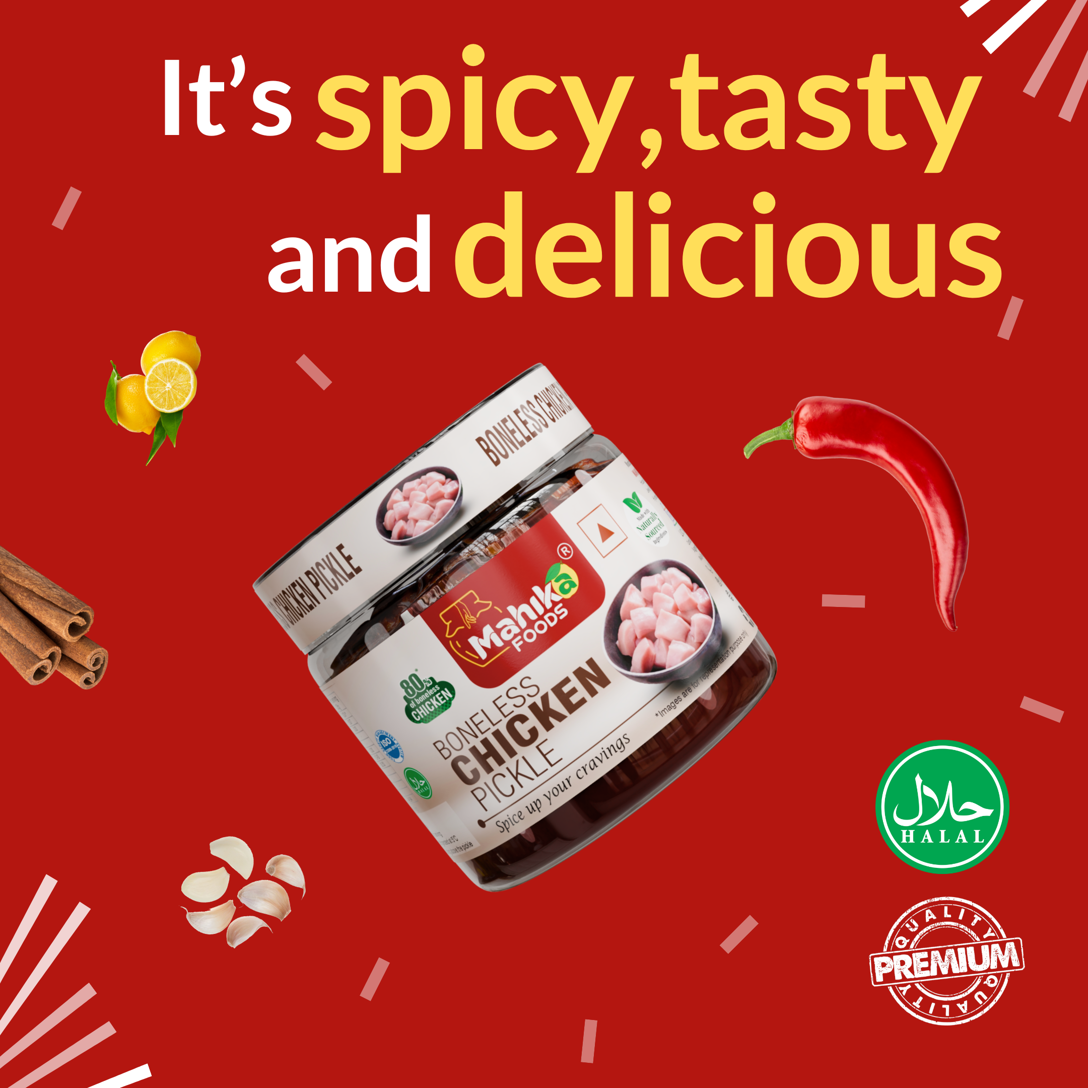Signature Boneless Chicken Pickle